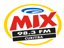 Logo Radio Mix 98.3 FM Curitiba