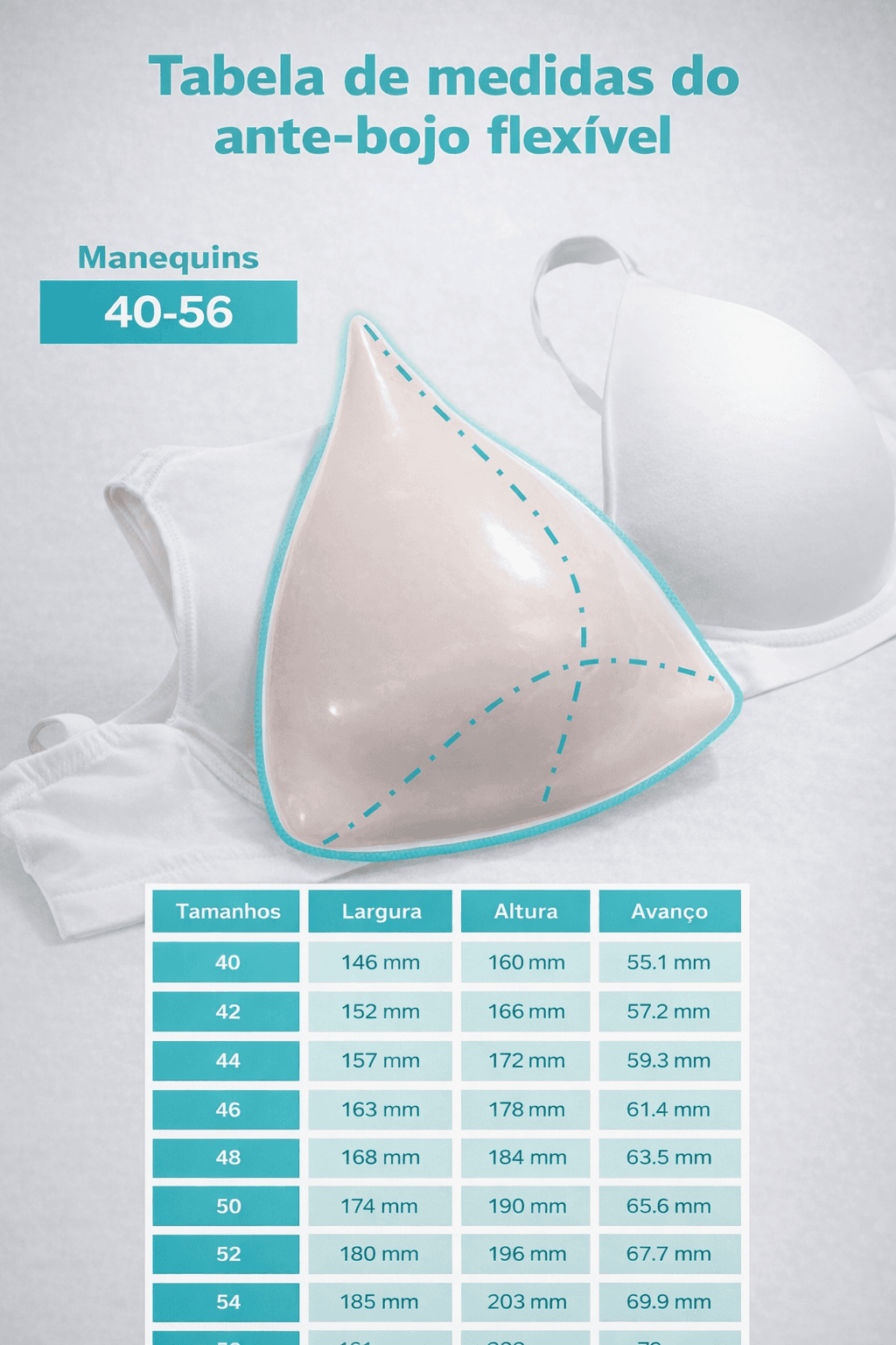 Prótese de mama externa